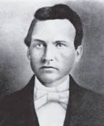 Original portrait of Wilford Woodruff in his twenties. This portrait is  believed to have been made circa 1830. The original hang