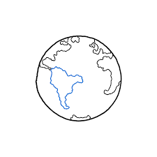 If you wish to make your drawing geographically accurate, pay. How To Draw The Earth Step By Step Easy Drawing Guides Drawing Howtos