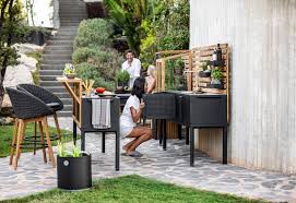 cane line drop outdoor kitchen bar