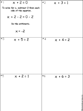 If so, then look no further. Solving Simple Algebraic Equations Enchantedlearning Com