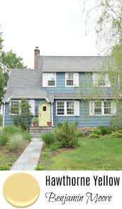 Choosing exterior paint colors can be a daunting experience—with so many options, it's hard to know where to whether an exterior features cedar shingles, clapboard or brick, our preferred accent color for here is a closer look at polo blue from the exterior and interior. New England Homes Exterior Paint Color Ideas Nesting With Grace