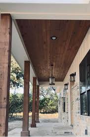 I love how this front porch looks oh, and you might notice that i'm testing out the idea of using stained shutters and a stained front door. 53 Front Back Porch Design Ideas Sebring Design Build