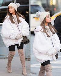 Outfits With Heels Part 1 Cute Winter Outfits Ripped Jeans Slideshow Read More 4 Tips To Impr Ariana Grande Outfits Ariana Grande News Ariana Grande Style
