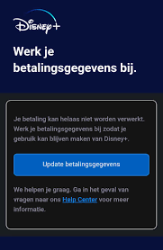 We did not find results for: Disney Stuurt Abonnees E Mail Met Verontrustende Boodschap Filmtotaal Filmnieuws