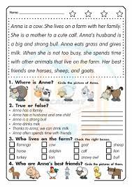 Grade 1 english comprehension worksheets. Grade 1 English Grammar Worksheet In 2020 Reading Comprehension Worksheets Reading Comprehension Passages Reading Worksheets
