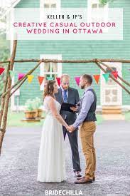 Kellen Jp S Creative Casual Outdoor Wedding In Ottawa Casual Outdoor Weddings Outdoor Wedding Creative Casual