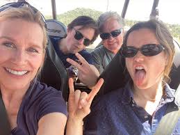 Off road! with @hamptonhook @sarahcatherine.hook and ForrestHook