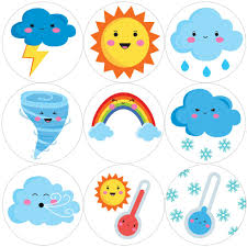 details about 144 cute weather 30 mm reward stickers for school teachers parents nursery