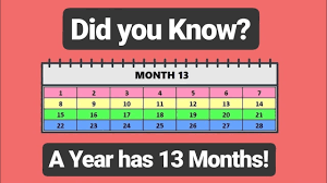 Learn more about the most common calendar system used today, or explore hundreds of other find the amount of years, months, weeks, and days between dates. There Are 13 Months In A Year The Only True Calendar In The World Youtube