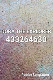Many fan favourite tiktoks also have. Dora The Explorer Roblox Id Roblox Music Codes Roblox Roblox Roblox Roblox Codes