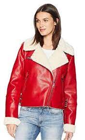 10 Red Vegan Leather Jacket Options For Women Men 2021 Faux Sherpa Jacket Vegan Leather Jacket Sherpa Jacket