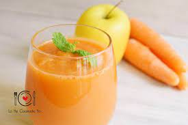 Receta De Smoothie De Zanahoria Y Manzana Lhcy Smoothie Recetas Recetas De Zumos Batido De Zanahoria
