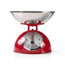 retro kitchen scales analogue metal