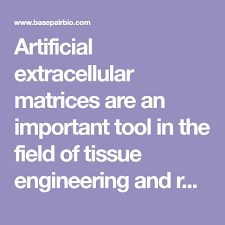 Biomedical Journal Of Scientific Technical Research Impact Factor 2018 Artificial Extracellular Matrices Are An Important Tool In The Field Of Tissue Engineering And Regenerative Medicine Natural Extracellular Ma Tissue Engineering