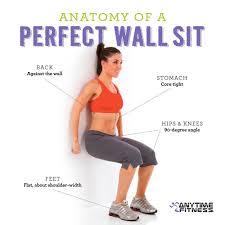 The best leg exercises for muscle, strength, and more. How To Do A Perfect Wall Sit Boost It Anytime Fitness