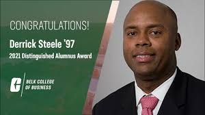 Derrick Steele '97: Distinguished Alumni Award