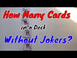 Maybe you would like to learn more about one of these? How Many Cards Are In A Deck Without Jokers Ulearnmagic Com