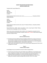 Home » contoh format surat » contoh/format surat perjanjian kerja waktu tertentu/kontrak perusahaan swasta. Contoh Surat Perjanjian Kontrak Kerja Karyawan Swasta Berbagi Contoh Surat