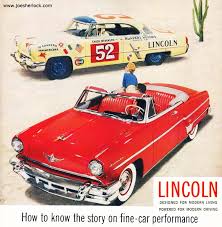 Image result for Ambassador Blue 1954 Lincoln