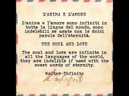 L Anima E L Amore The Soul And Love Poesia Letta Da Poetry Read By Walter Infinito Youtube Nel 2020 Poesie D Amore Infinito Amore