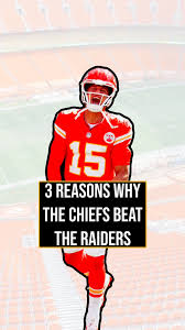 3 reasons why the Chiefs beat the Raiders — #chiefs #chiefskingdom #nfl #nflreels #kansascity #kansascitychiefs #kcmo #arrowhead #mahomes #kelce #raiders #raidernation #rn4l #vegas #lasvegas #lasvegasraiders #vegasbaby | Farzin Vousoughian | Facebook