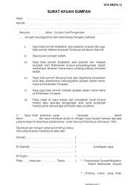 * potong yang tidak berkenaan *saya / kami …………………………………………………………………………….… Contoh Surat Pesuruhjaya Sumpah Contoh Surat Akuan Sumpah Ibu Bapa Cara Ku Mu Contoh Surat Akuan Sumpah Hilang Geran Tanah Wolulaspat