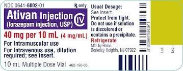 Ativan Fda Prescribing Information Side Effects And Uses