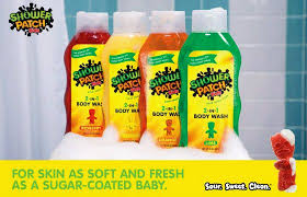 Sour Patch Kids Launches Shower Patch Body Wash Sour Patch Kids Sour Patches Essen
