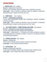Atropina é um medicamento de uo injetável conhecido comercialmente como atropion, que é um etimulante do itema nervoo paraimpático que age inibindo. Livro De Medicamentos Farmacologia I 5