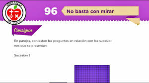 El libro esta completo con todas las imagenes y paginas del gobierno de ecuador y esta destinado para el 4 el libro o guia del docente para matematicas 4 grado esta compuesto por todos los problemas y ejercicios resueltos con las. Desafio 96 No Basta Con Mirar Cuarto Grado Youtube