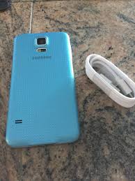 This cell phone offers a stylish design and fast processing power for multitasking. Samsung Galaxy S5 Sm G900f 16gb Electric Blue Unlocked Smartphone For Sale Online Ebay