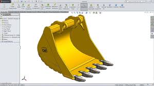 Solidworks Tutorial Sketch Excavator Bucket In Solidworks Solidworks Tutorial Solidworks Excavator Buckets