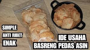 Basreng ini ada yang dalam bentuk bakso goreng dengan tekstur kenyal dan juga bentuk keripik yang renyah. Cara Membuat Basreng Pedas Asin Ngehe Resep Ide Usaha Kekinian Youtube