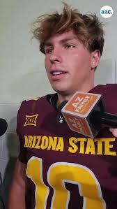 Arizona State QB Sam Leavitt discusses roster changes, expectations