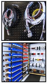 Wiring harnesses is an important connection of instruments and power sources and it is essential that the installation in our company, we not only make the harnesses but also mount them into aircraft. Avionics Wire Harness Shop Aircraft Spruce