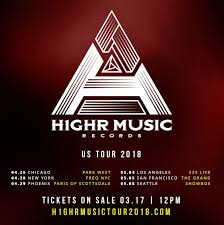 With any pro plan, get spotlight to showcase the best of your music & audio at the top of your profile. H1ghr Music Tour The Cities For The U S Concert Stops Tickets On Sale March 17
