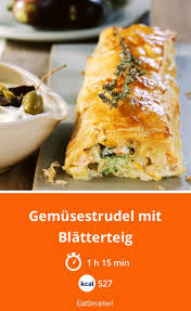 Gemusestrudel Mit Blatterteig Rezept Gemusestrudel Rezept Rezepte Teig