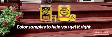 For most types of wood decking. Cabot At Menards