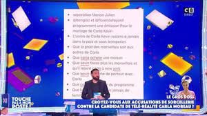 En attendant, marc blata a fait de nouvelles révélations. Les Marseillais Les Folles Demandes De Carla Moreau A Sa Voyante Tele Star