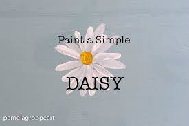 Lilac bouquet how to paint flower??acrylic tutorial for beginners. How To Paint A Simple Daisy Pamela Groppe Art