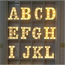 At alphabet, we know that the lighting design of tomorrow can't be built on yesterday's technologies. Led Nachtlicht Nachtlampe Led Brief Lichter Zeichen 26 Buchstaben Alphabet Leuchten Buchstaben Zeichen Fur Nachtlicht Hochzeit Geburtstagsparty Batteriebetriebe Light Letters Light Up Letters Alphabet Lighting