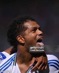 Daniel James of Leeds in action during the friendly match between... News  Photo