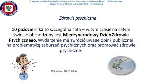Z danych komisji europejskiej wynika, że aż 27 proc. 10 Pazdziernika Swiatowy Dzien Zdrowia Psychicznego Ppt Pobierz