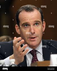 U.S. Special Presidential Envoy Brett McGurk, the U.S. representative to  the anti-Islamic State coalition, testifies
