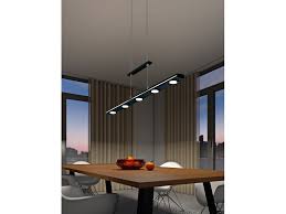Hochwertige optik dieser flur, küche oder. Hohenverstellbare Led Pendelleuchte Mit 4 Fach Touch Dimmer Meine Wunschleuchte De