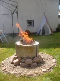 Stainless Steel Garden Incinerator Patio Heater From Recycled Scrap Backyard Fire Backyard Fire Pit Plans