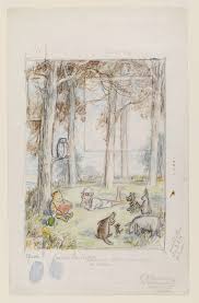 Disney uk | the official home for all things disney. Winnie The Pooh By A A Milne Illustrated By E H Shepard Original Sketches And Artworks The British Library