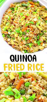 Easy Quinoa Fried Rice Quinoa Recipes Easy Quinoa Recipes Side Dish Quinoa Recipes Healthy