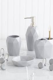 100% solid resin black bathroom set. Freshen Up Your Bath With New Accessories Bathroom Accessories Sets Bathroom Decor Bathroom Accessories