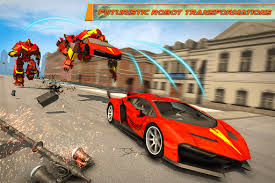 Un robot salvador de los juegos de disparos mundo 3d que tiene el poder de usar disparos láser. Flying Dragon Robot Car Robot Transforming Games Mod 2 3 Unlimited Money For Android
